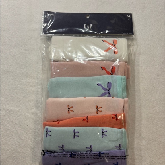 Hanna Andersson Other - Hanna Andersson Women's Bow Patterned Socks Set - Pink, Mint, Orange